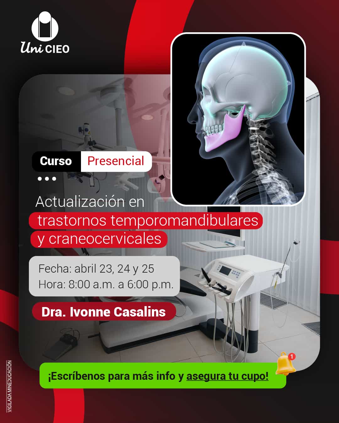 Actualización en trastornos temporomandibulares y craneocervicales