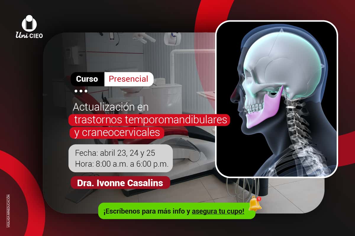 Curso de Actualización en Trastornos Temporomandibulares y Craneocervicales – Curso-Taller